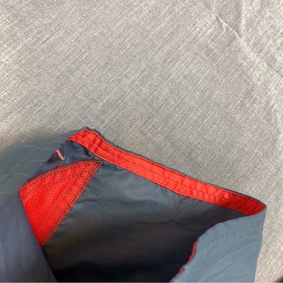 Nike Swim Trunks Shorts Mens Large Mesh Insert Elastic Waist Gray - Picture 2 of 10